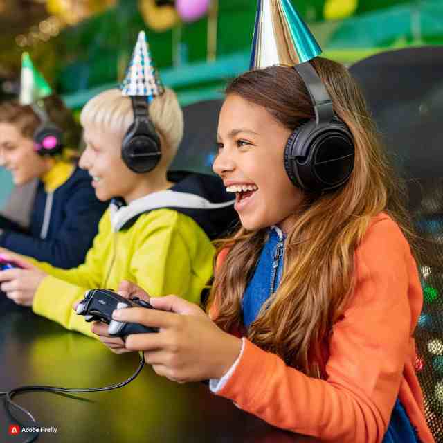 Gaming birthday parties   at Greenagency